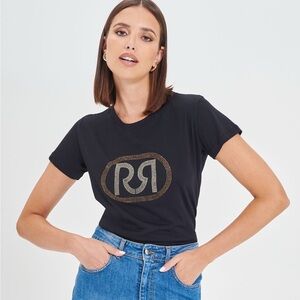 Rinascimento Logo RR T-Shirt, size S, Italian made, NWTS,